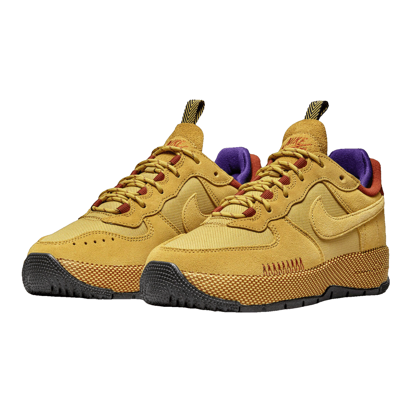 Nike Air Force 1 Wild Low Wheat Gold (W) Side