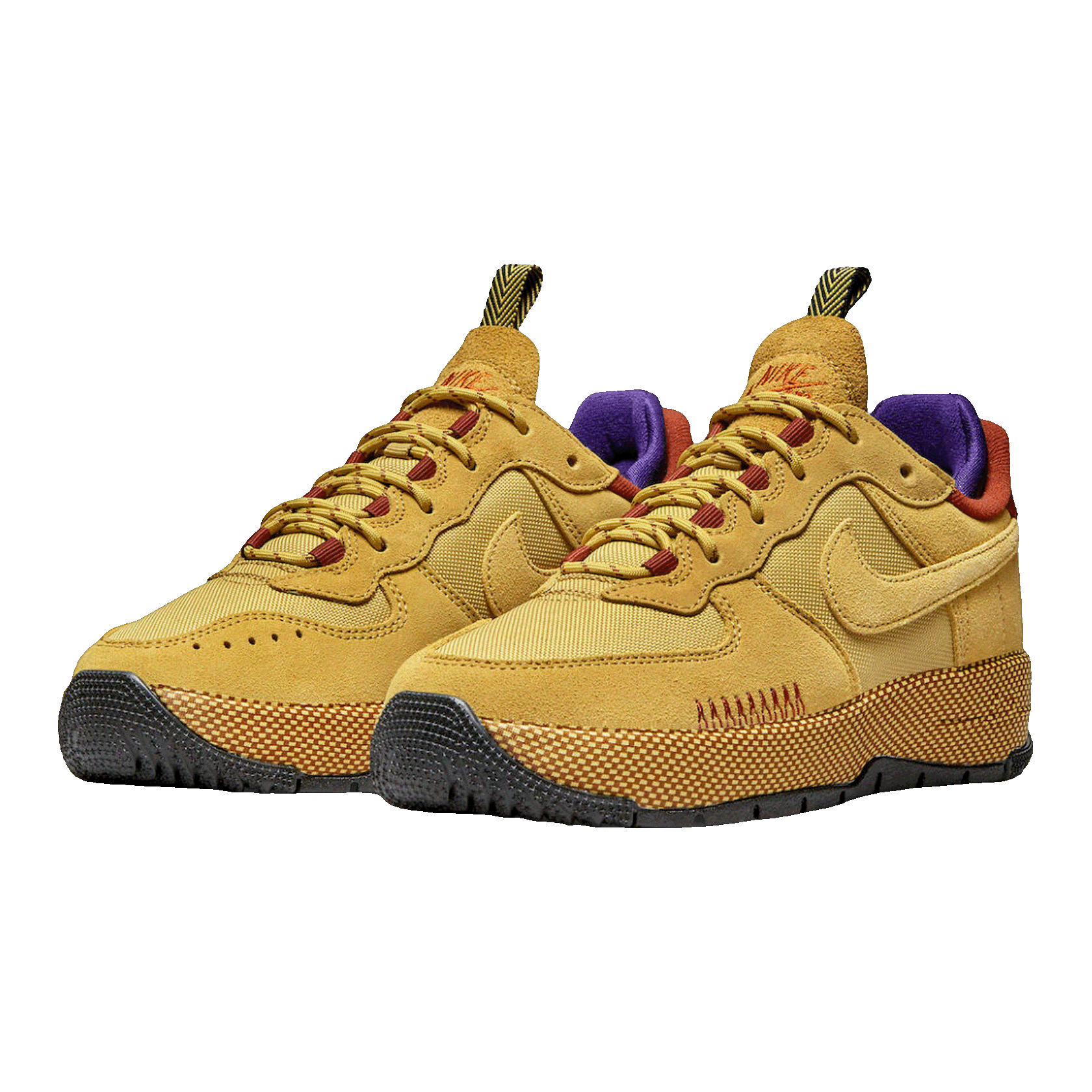 Nike Air Force 1 Wild Low Wheat Gold (W) Side