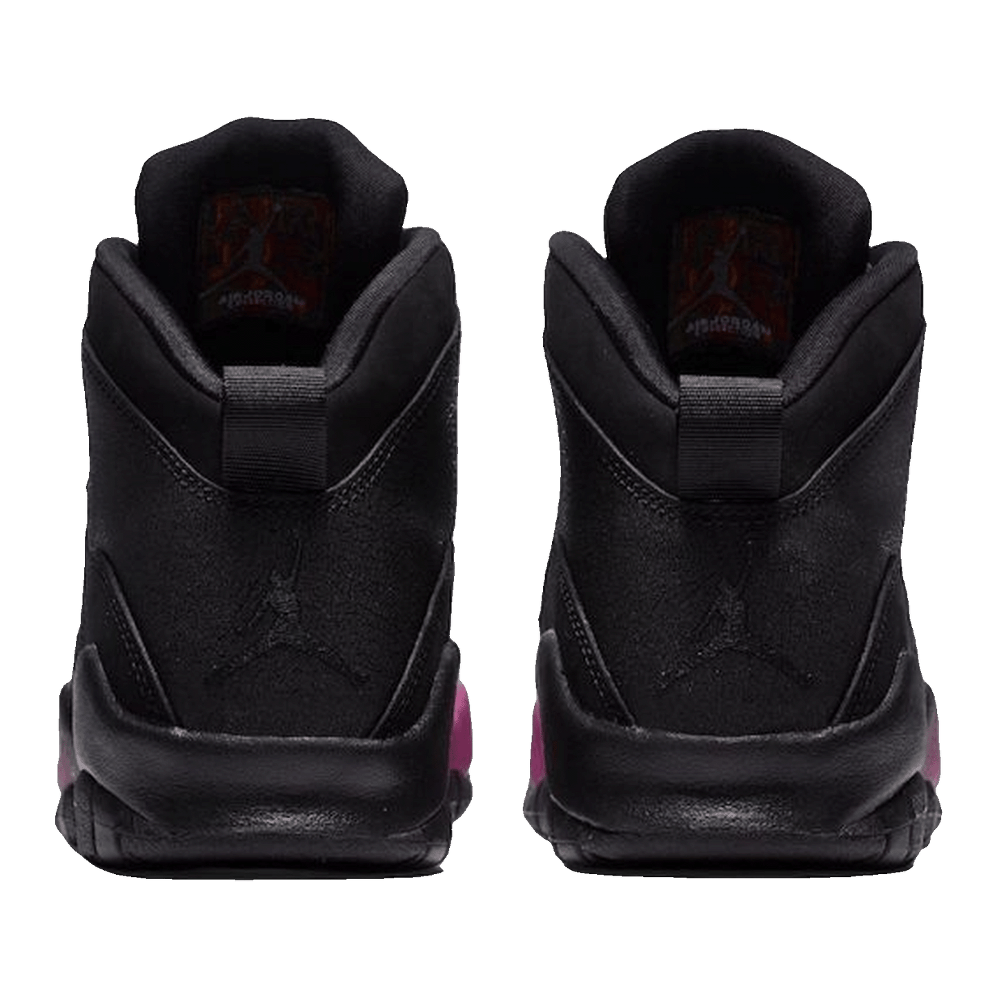 Nike Air Jordan 10 Retro Black Fuchsia Black (GS) Back
