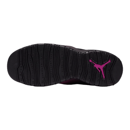 Nike Air Jordan 10 Retro Black Fuchsia Black (GS) Sohle