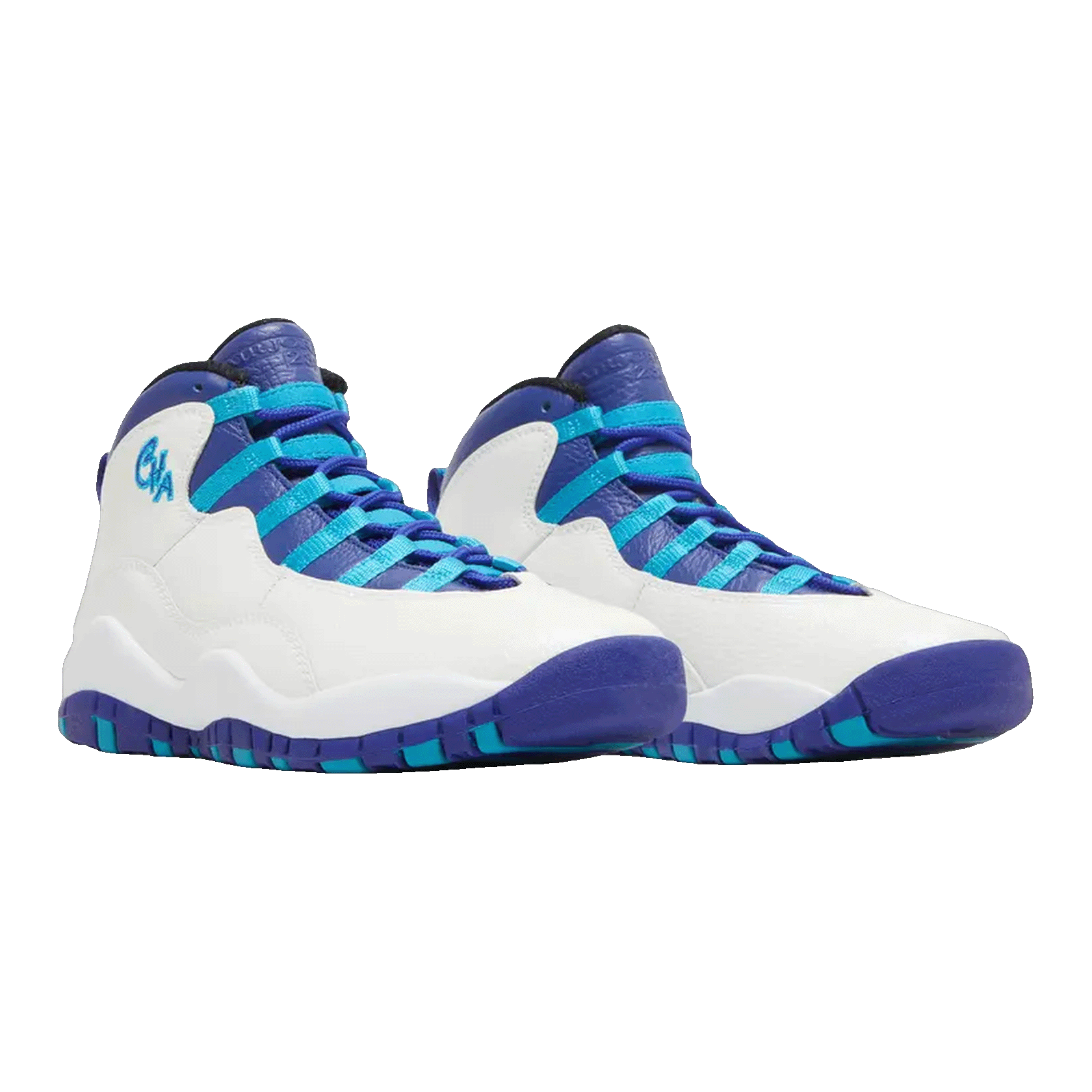 Nike Air Jordan 10 Retro Charlotte (2016) (GS) Side 310806-107