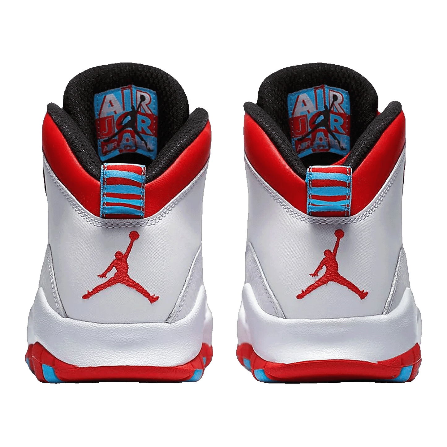 Nike Air Jordan 10 Retro Chicago Flag (GS) Back 310806-114