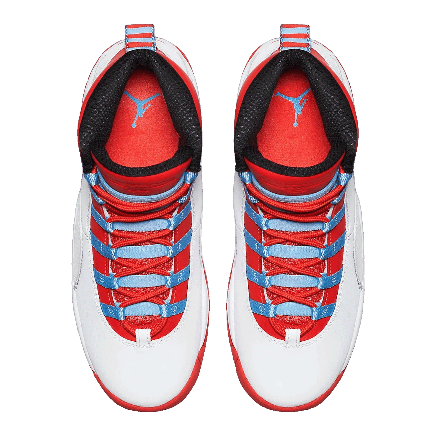 Nike Air Jordan 10 Retro Chicago Flag (GS) Oben