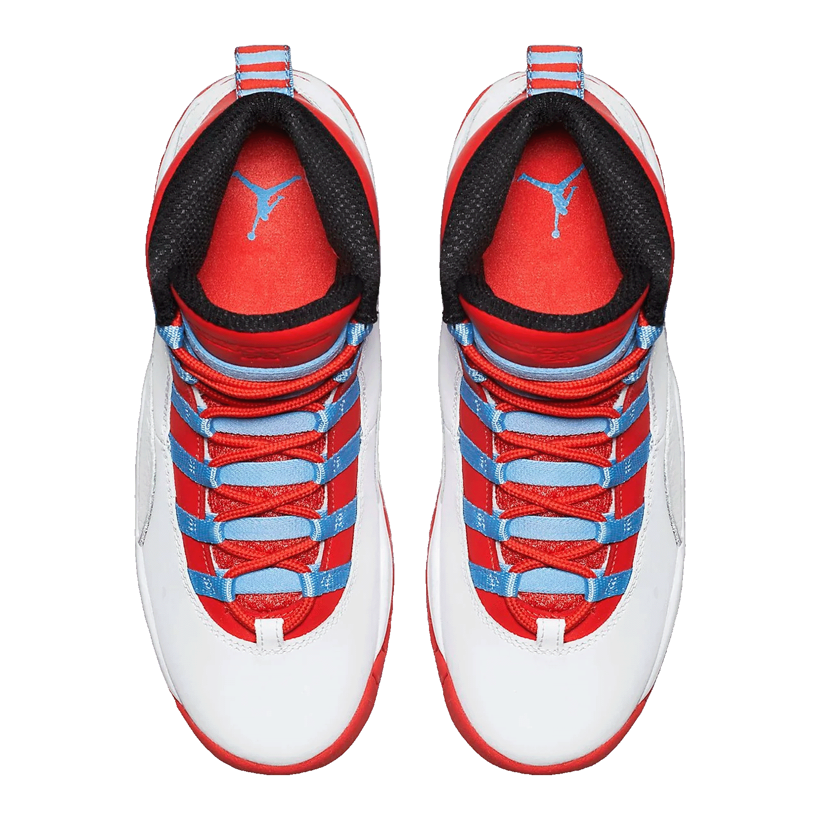 Nike Air Jordan 10 Retro Chicago Flag (GS) Oben
