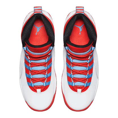 Nike Air Jordan 10 Retro Chicago Flag (GS) Oben