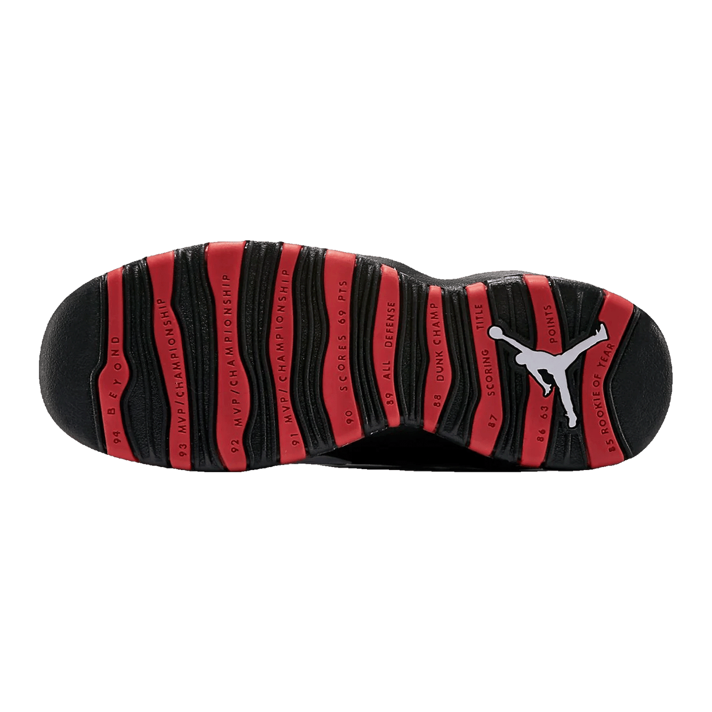 Nike Air Jordan 10 Retro Double Nickel (GS) Sohle 310806-102