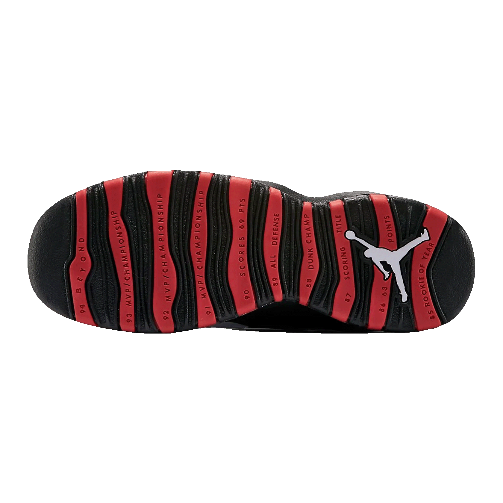 Nike Air Jordan 10 Retro Double Nickel (GS) Sohle 310806-102