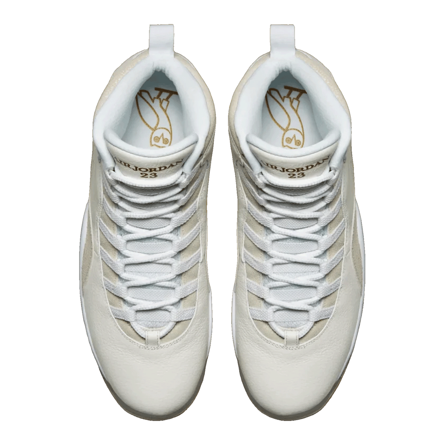 Nike Air Jordan 10 Retro Drake OVO White Oben 819955-100