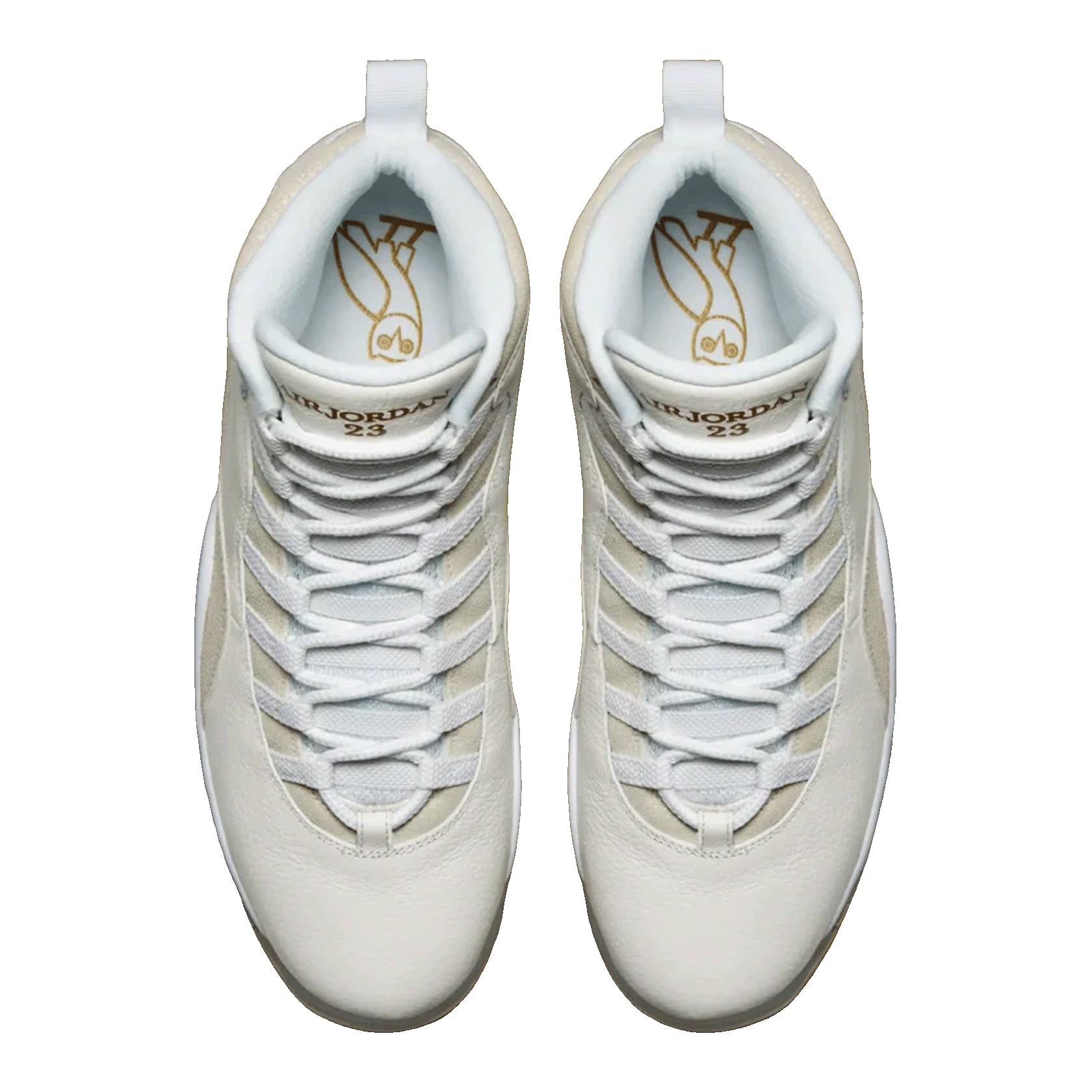 Nike Air Jordan 10 Retro Drake OVO White Oben 819955-100