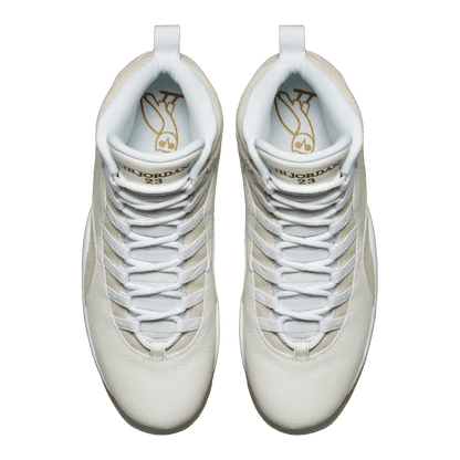 Nike Air Jordan 10 Retro Drake OVO White Oben 819955-100