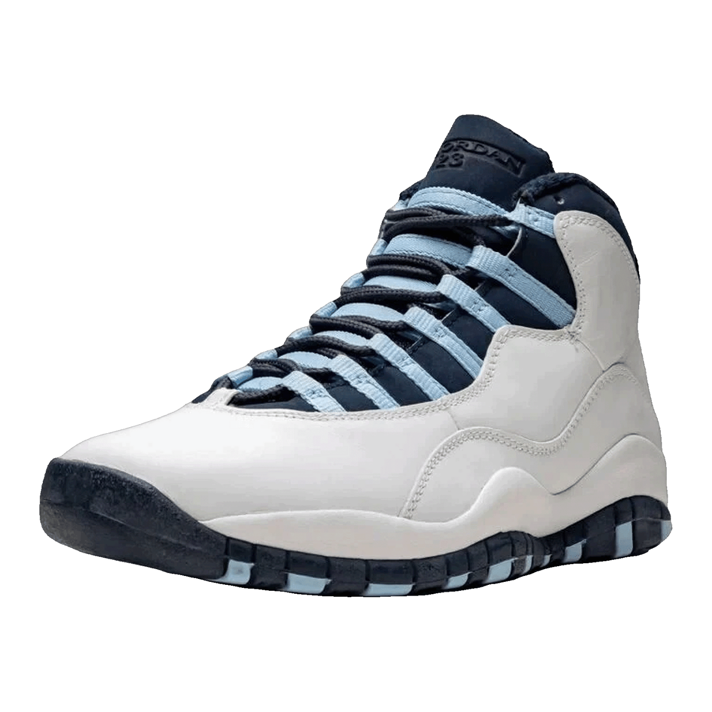 Nike Air Jordan 10 Retro Ice Blue Side 310805-141