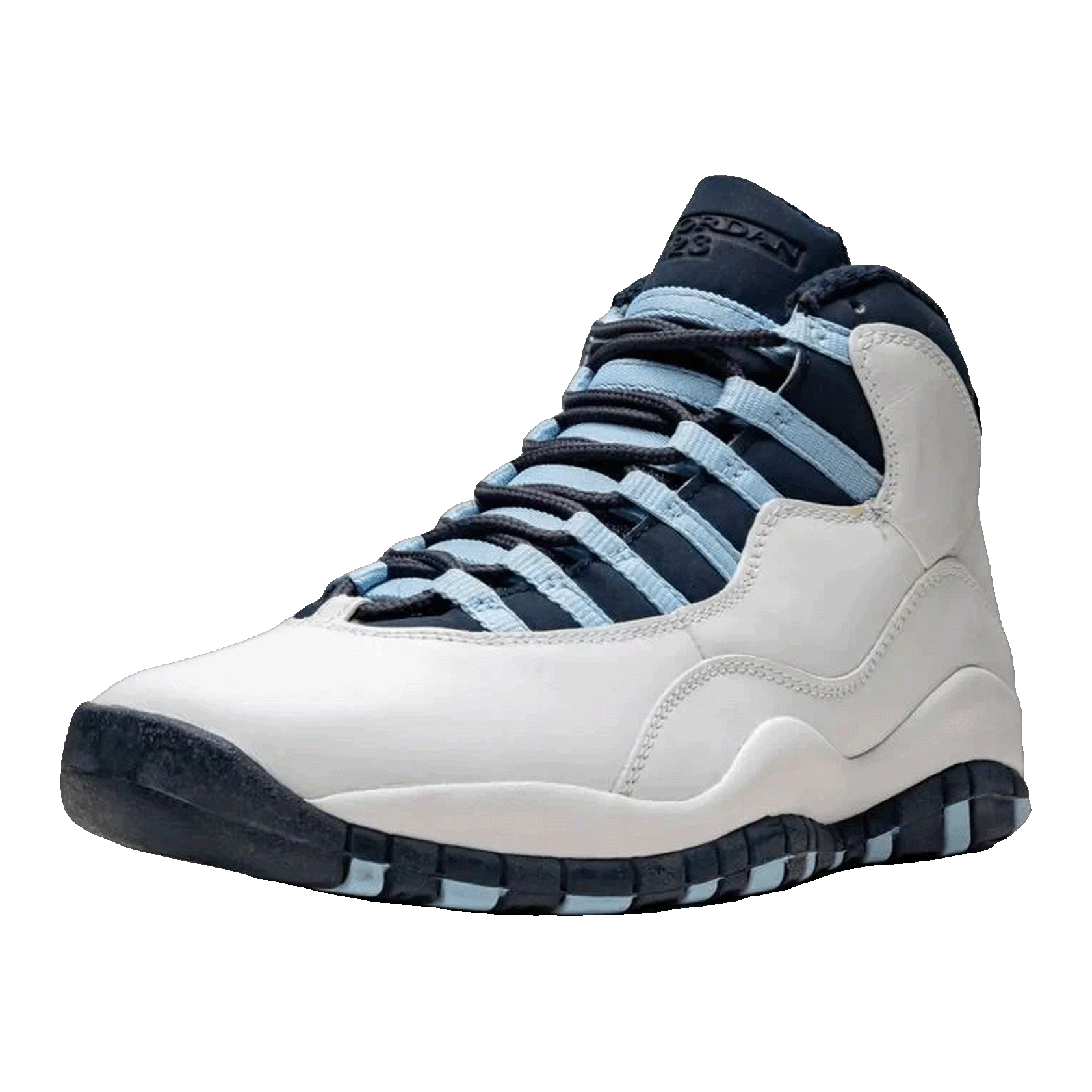 Nike Air Jordan 10 Retro Ice Blue Side 310805-141