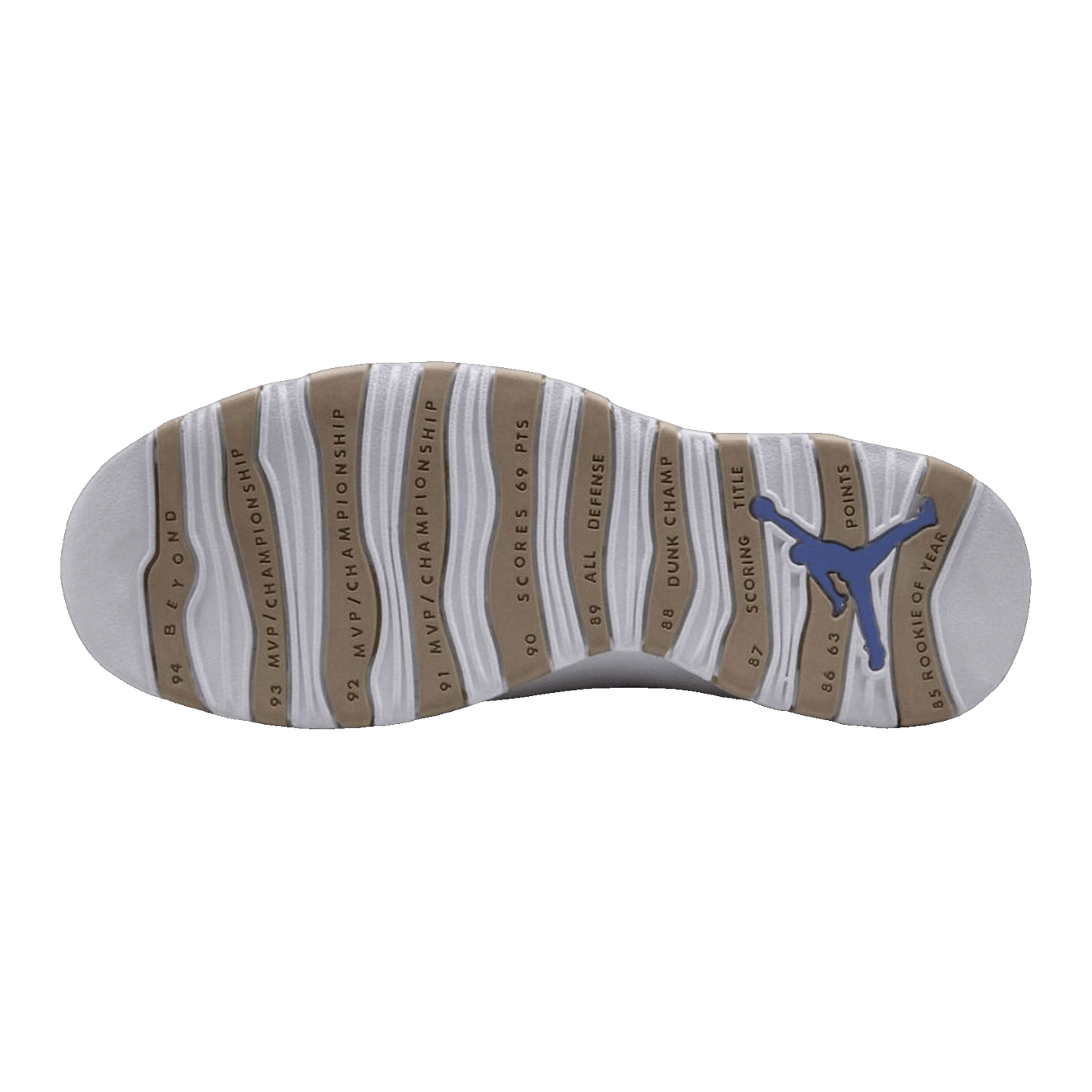 Nike Air Jordan 10 Retro Linen Sohle