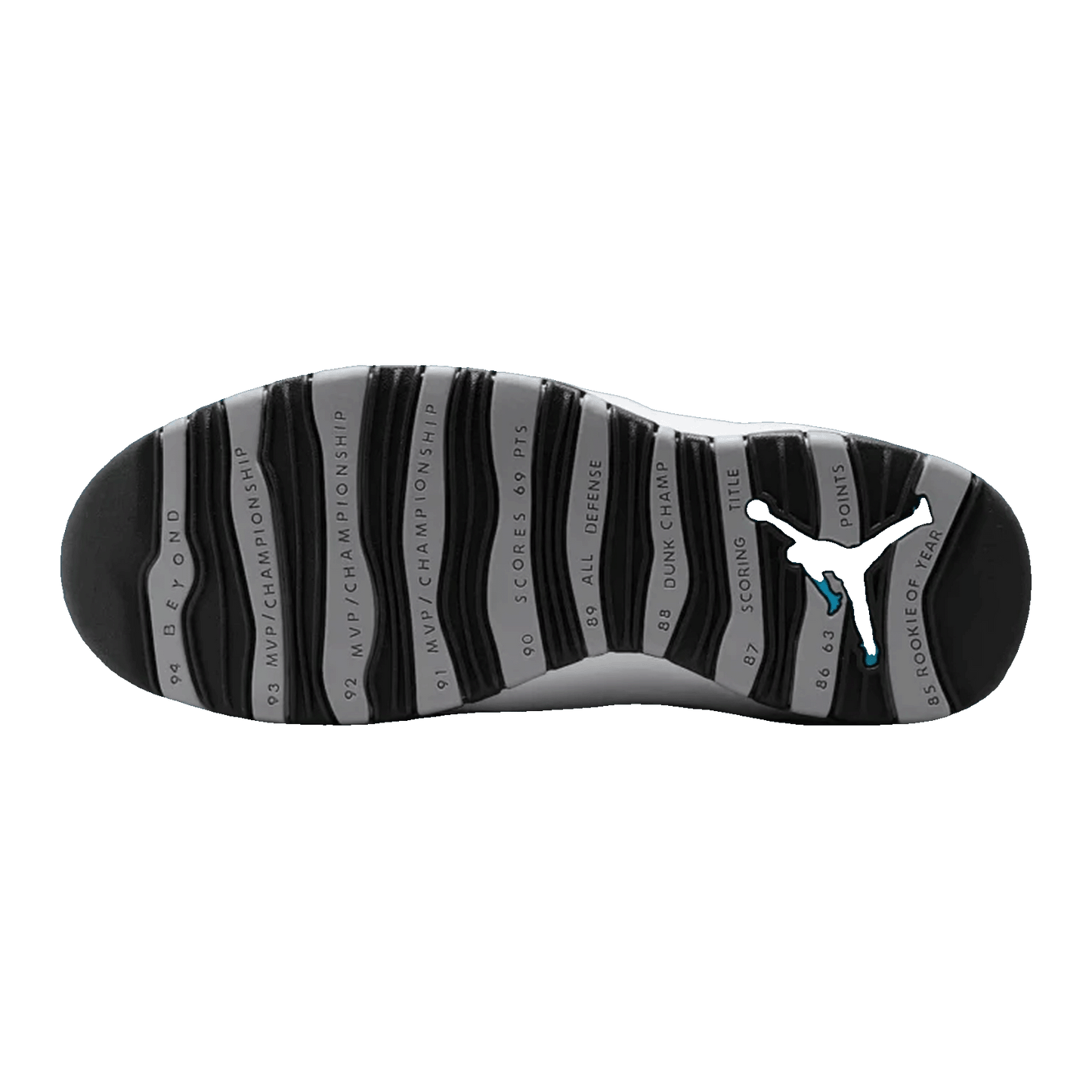 Nike Air Jordan 10 Retro OG Steel (2025) Sohle HJ6779-104