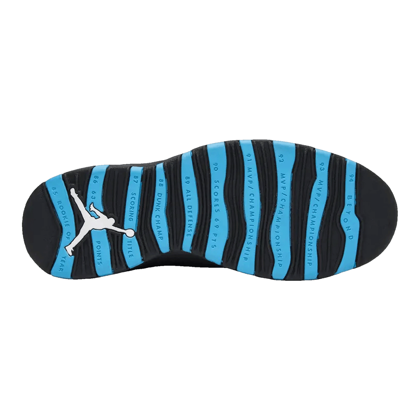 Nike Air Jordan 10 Retro Powder (2014) Sohle 310805-106