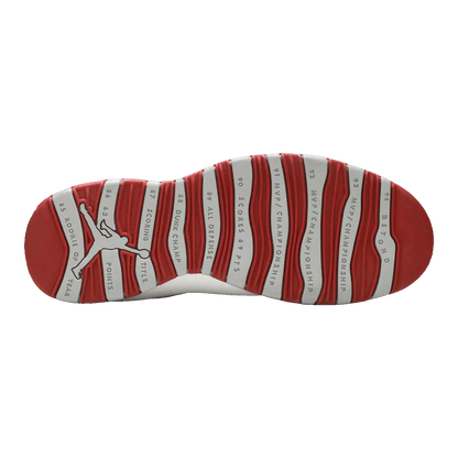 Nike Air Jordan 10 Retro Red Steel Sohle 310805-161