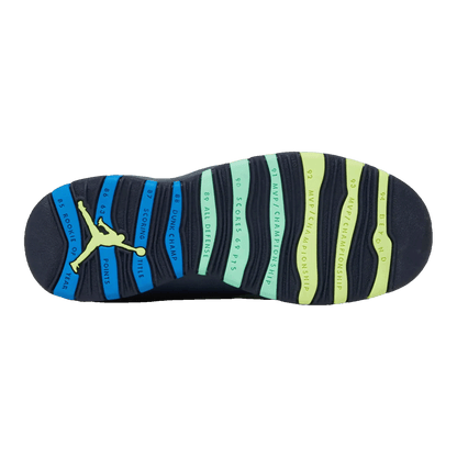 Nike Air Jordan 10 Retro Rio (GS) Sohle 310806-019