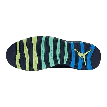 Nike Air Jordan 10 Retro Rio Sohle 310805-019
