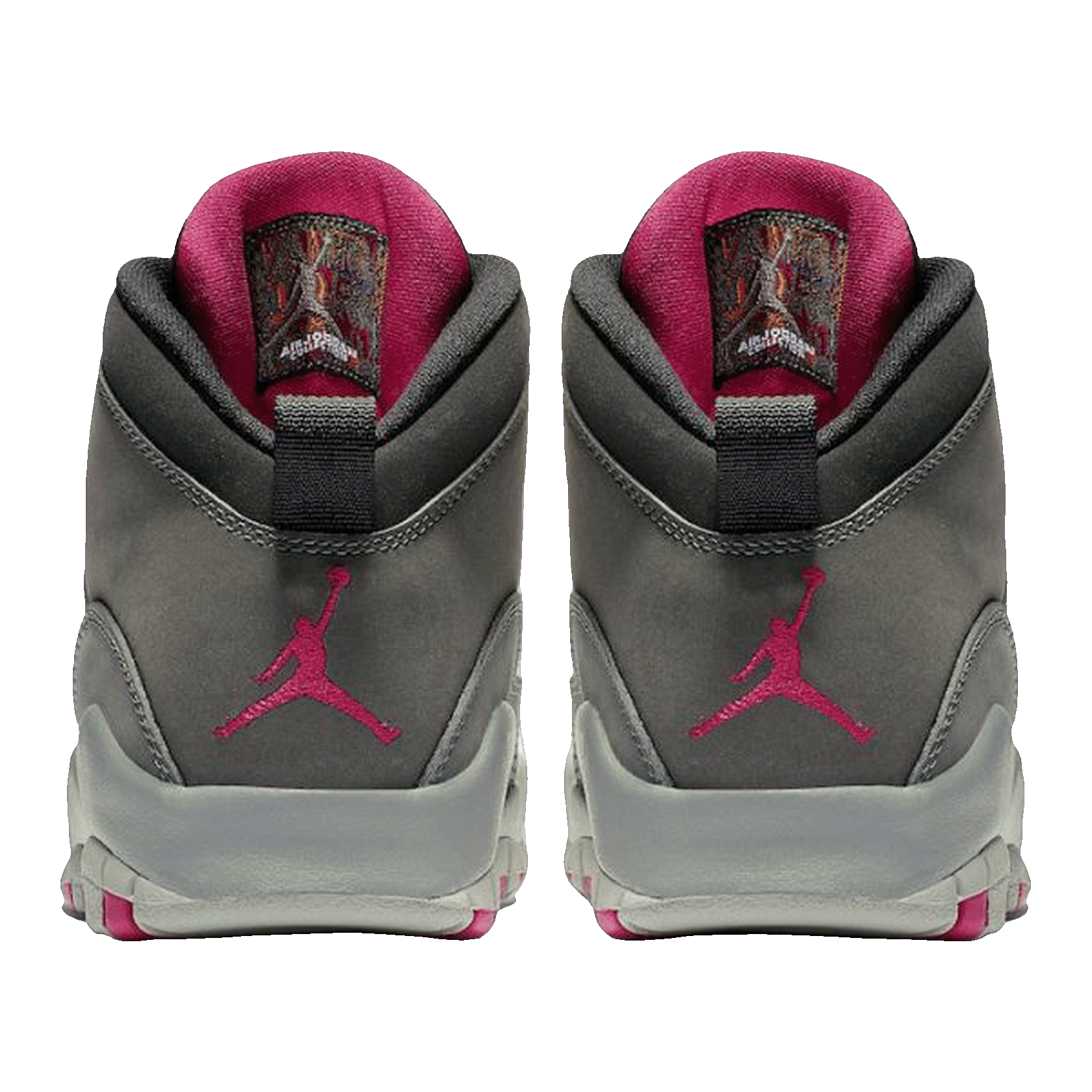 Nike Air Jordan 10 Retro Rush Pink (GS) Back 487211-006