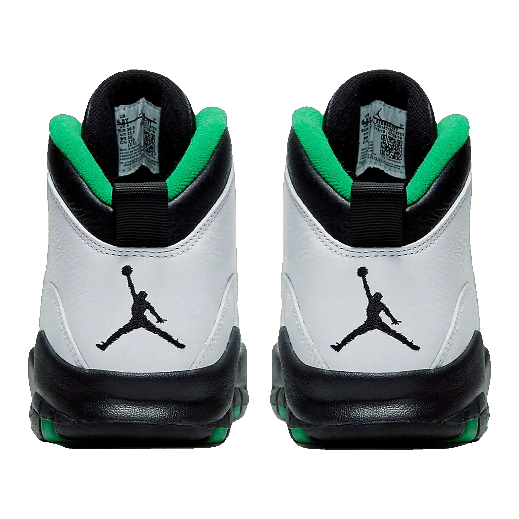 Nike Air Jordan 10 Retro Seattle (GS) Back 310806-137
