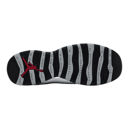 Nike Air Jordan 10 Retro Steel (GS) Sohle 310806-103