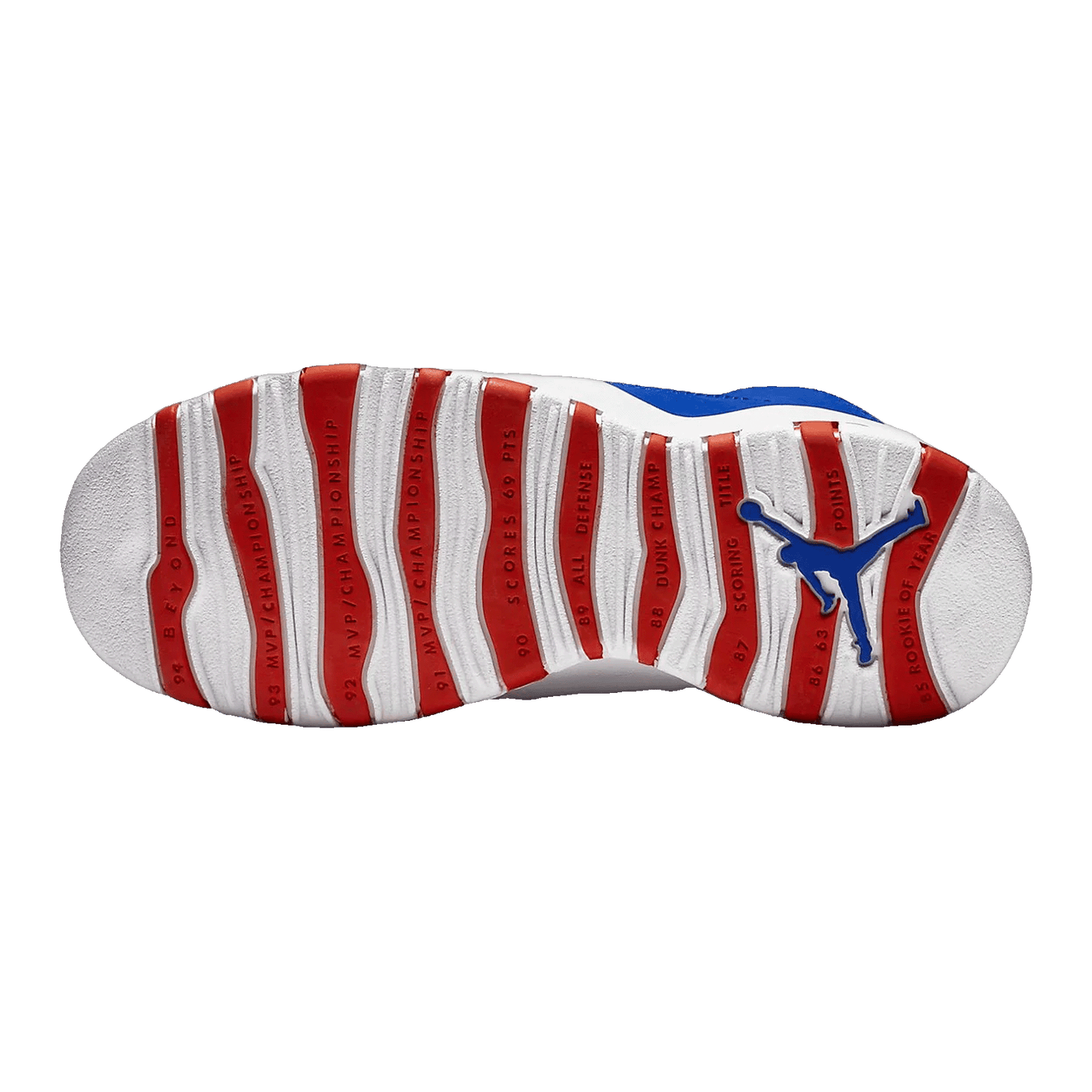 Nike Air Jordan 10 Retro Tinker (GS) Sohle