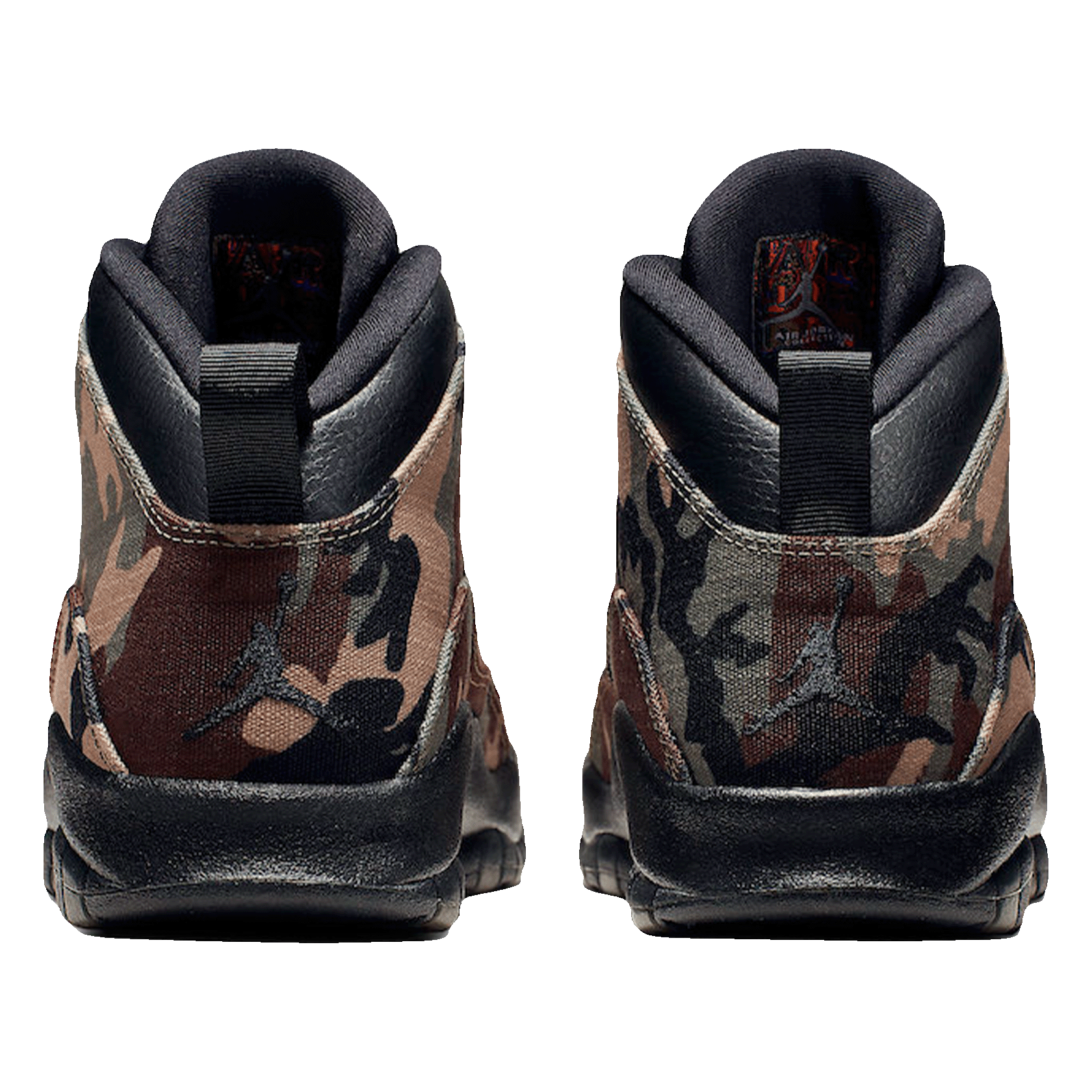 Nike Air Jordan 10 Retro Woodland Camo Back