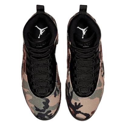 Nike Air Jordan 10 Retro Woodland Camo Oben