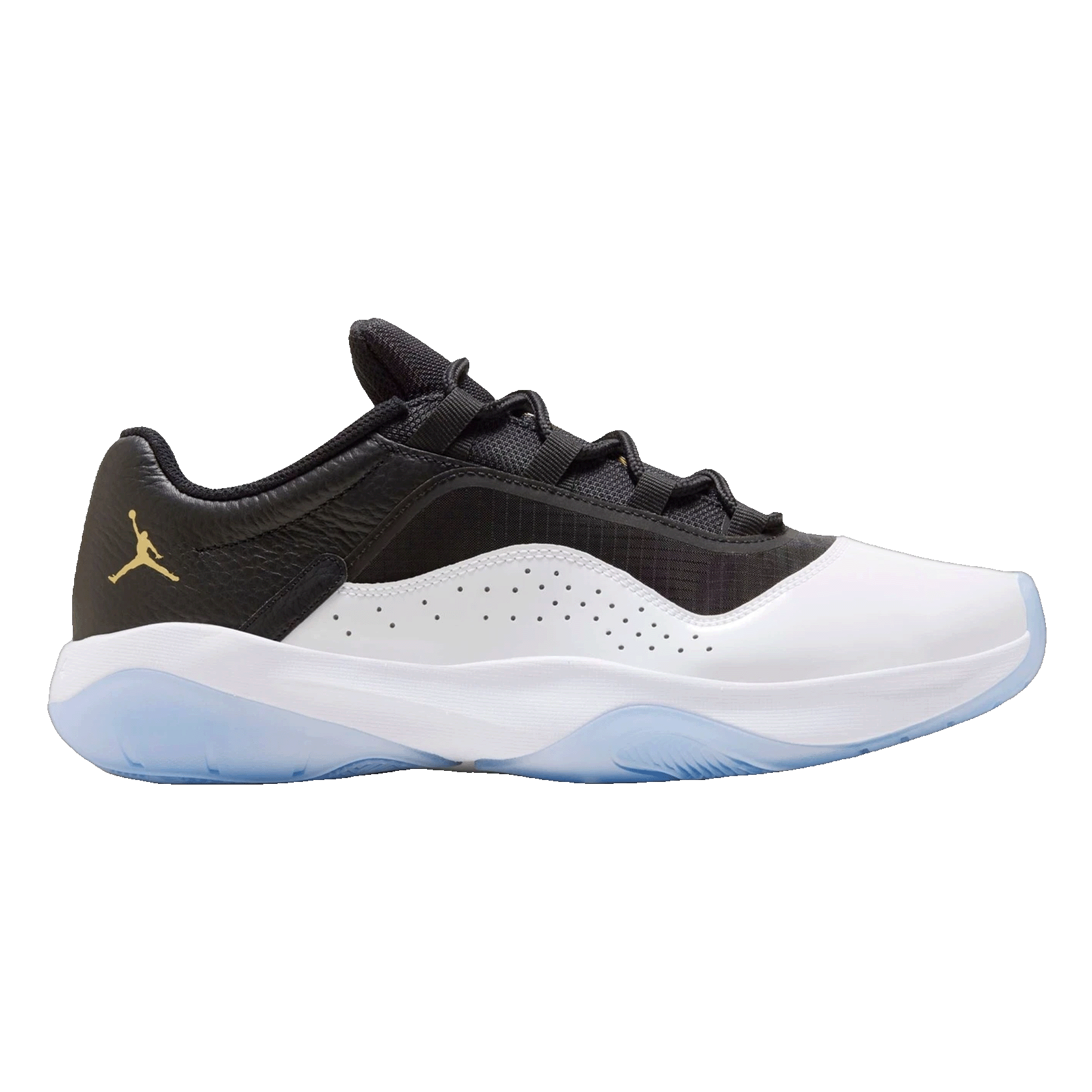 Nike Air Jordan 11 CMFT Low Black White Gold DN4180-070