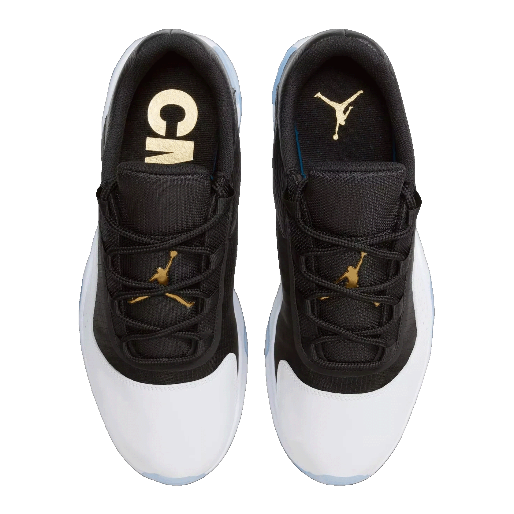 Nike Air Jordan 11 CMFT Low Black White Gold DN4180-070