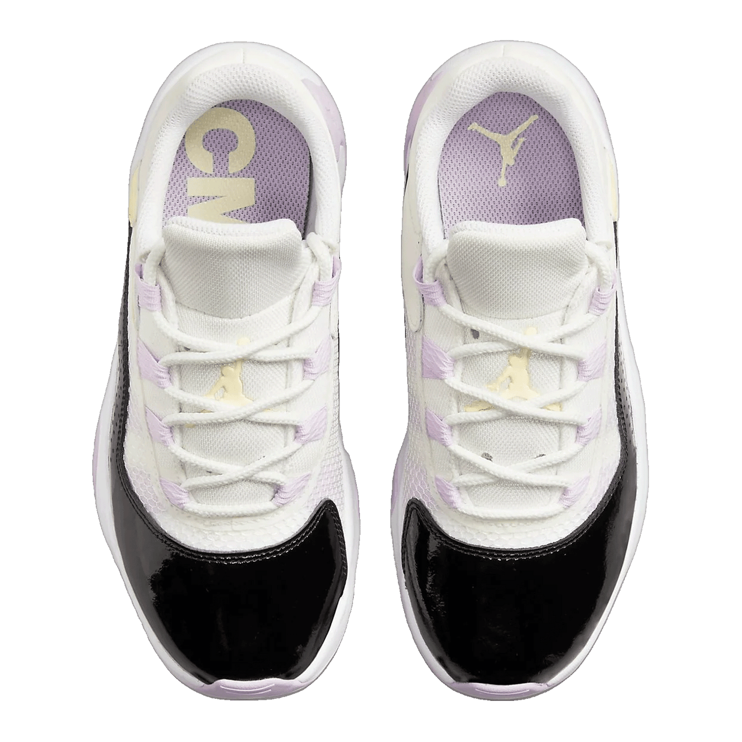 Nike Air Jordan 11 CMFT Low Sail Citron Tint (GS) Oben