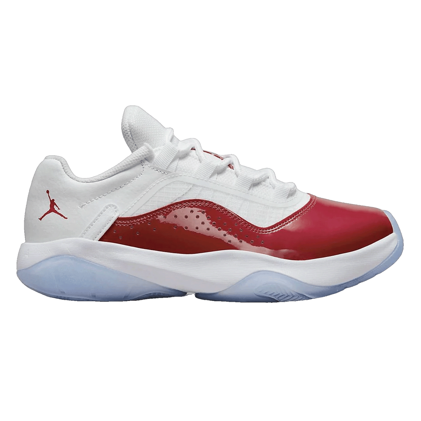 Nike Air Jordan 11 CMFT Low White Black Gym Red (GS) CZ0907-116