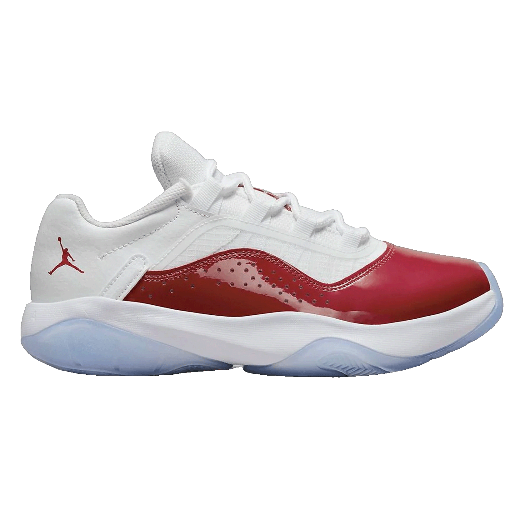 Nike Air Jordan 11 CMFT Low White Black Gym Red (GS) CZ0907-116
