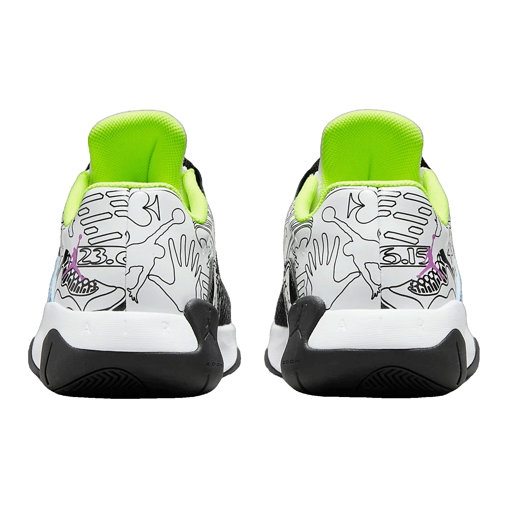 Nike Air Jordan 11 CMFT Low White Black Hyper Violet (GS) DM3397-100