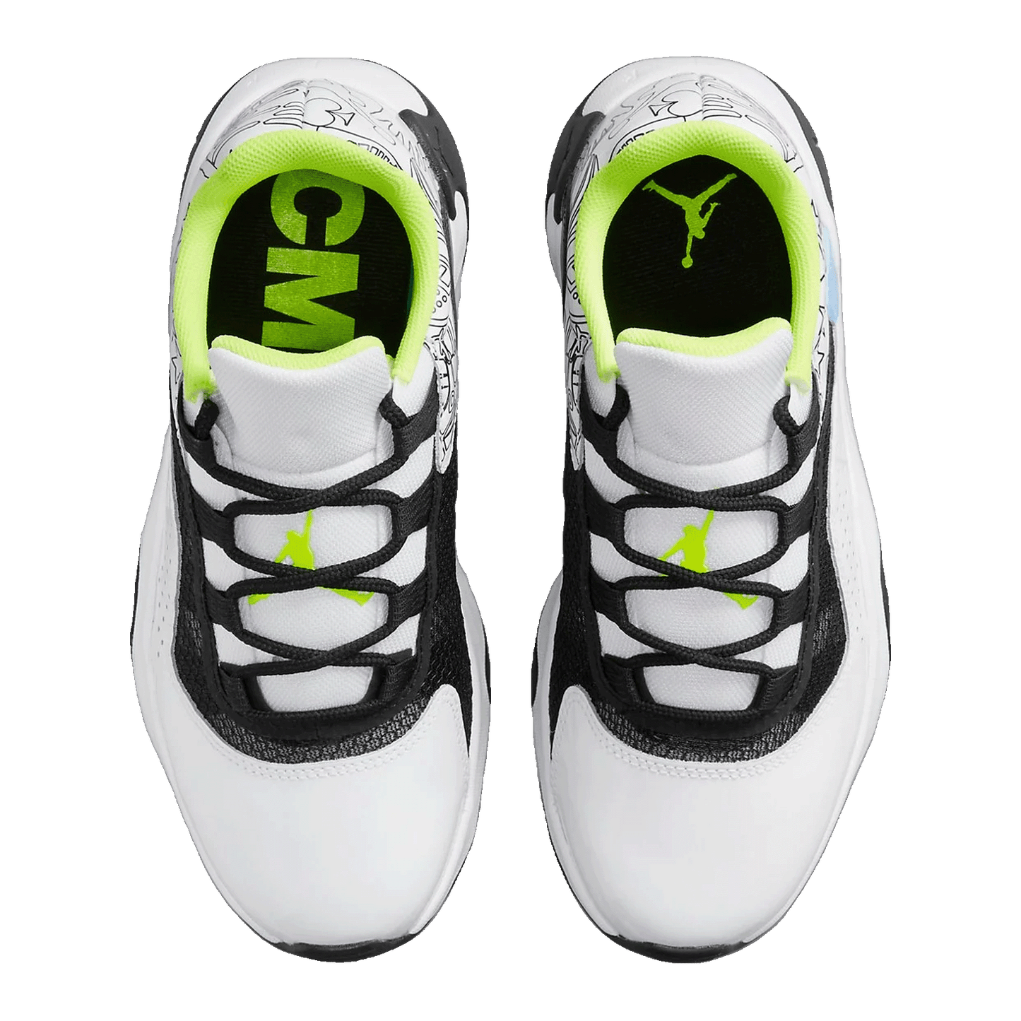 Nike Air Jordan 11 CMFT Low White Black Hyper Violet (GS) DM3397-100