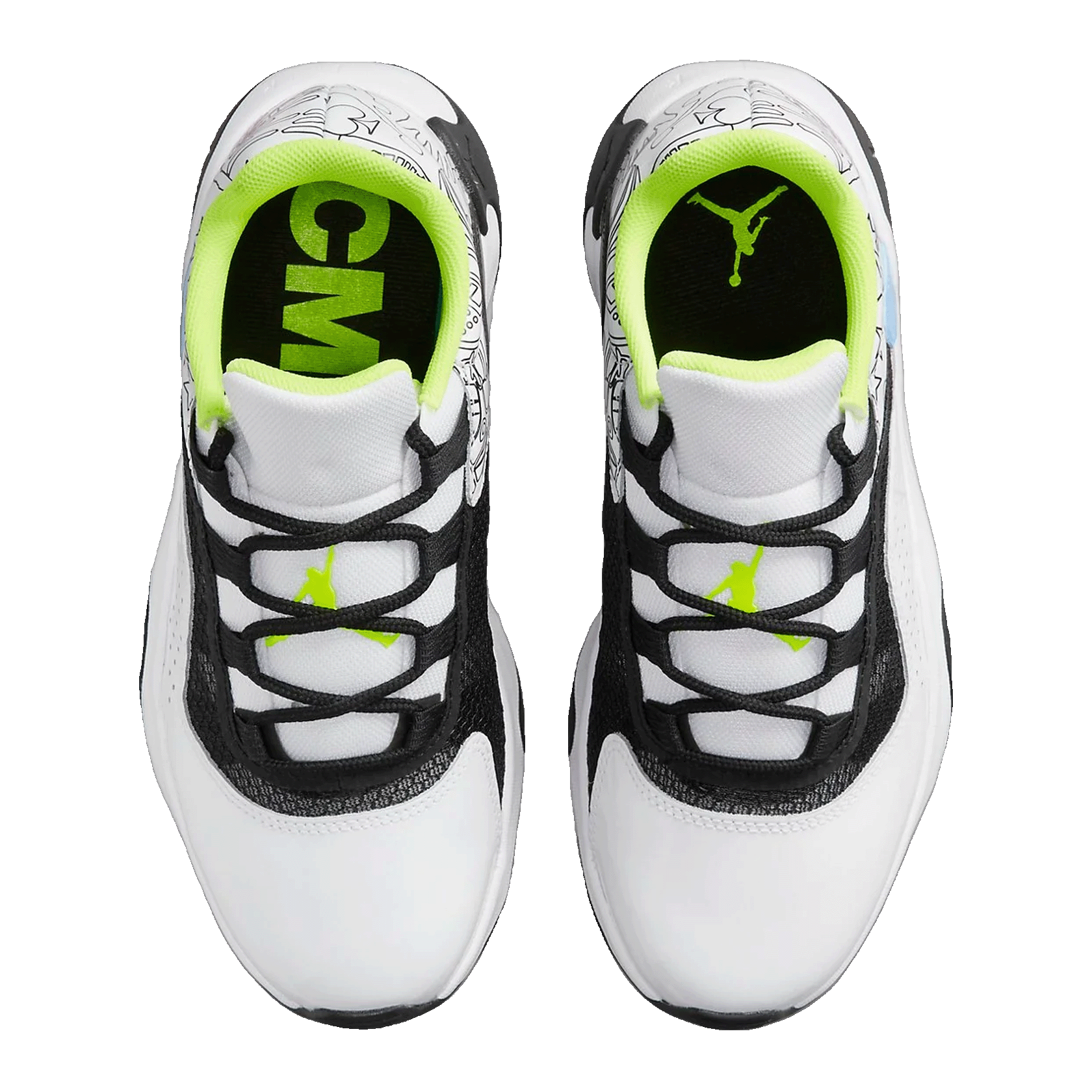 Nike Air Jordan 11 CMFT Low White Black Hyper Violet (GS) DM3397-100