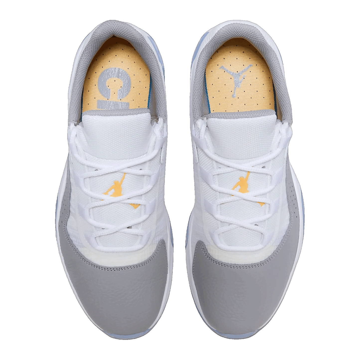 Nike Air Jordan 11 CMFT Low White Cement Grey Topaz Gold CW0784-107