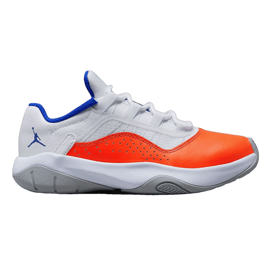 Nike Air Jordan 11 CMFT Low White Safety Orange Hyper Royal (GS) CZ0907-108