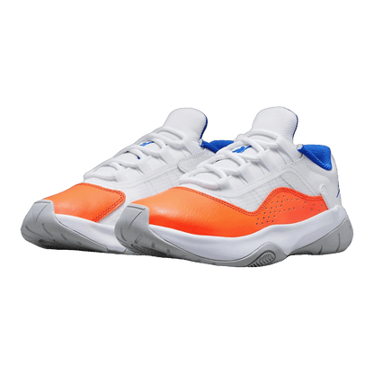 Nike Air Jordan 11 CMFT Low White Safety Orange Hyper Royal (GS) CZ0907-108