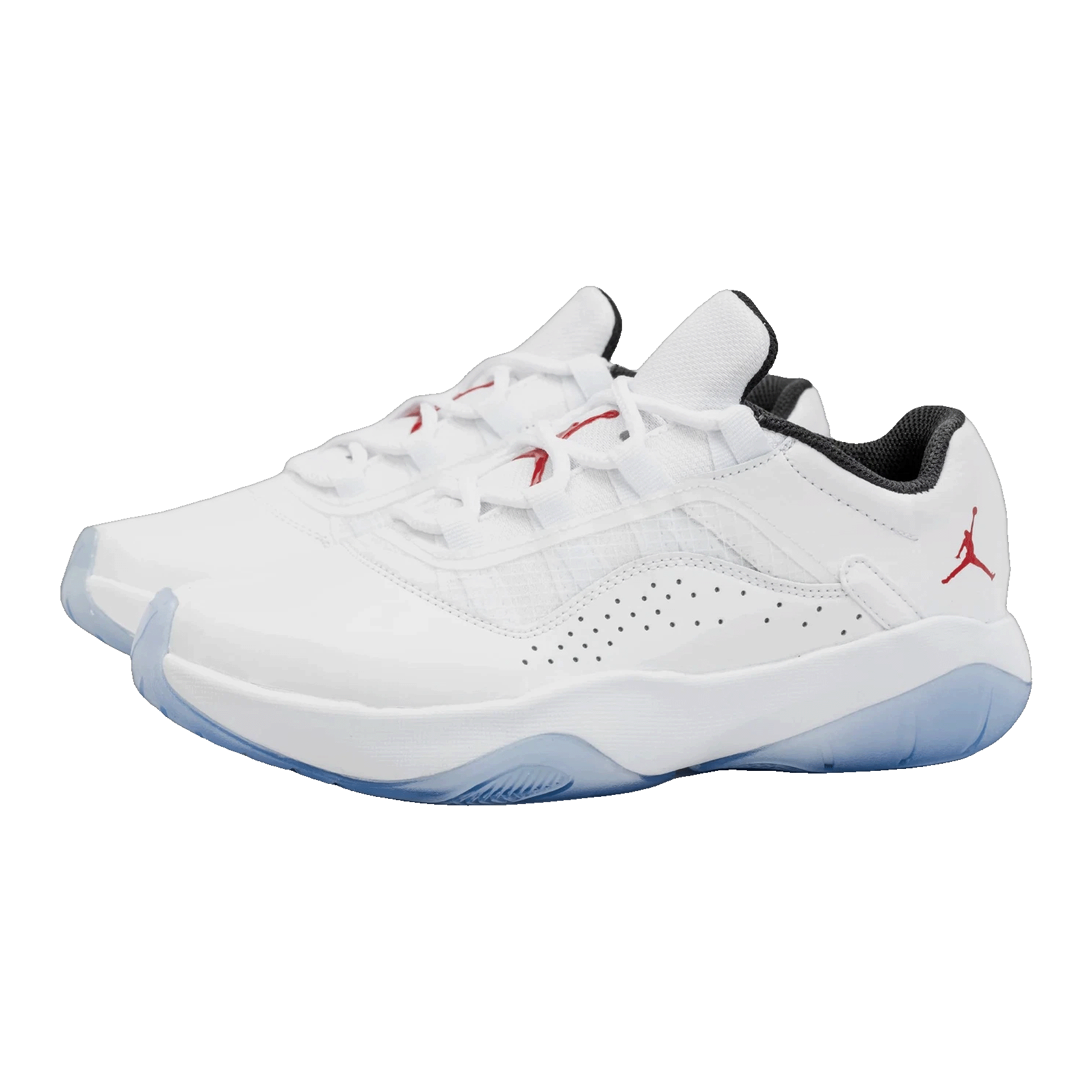 Nike Air Jordan 11 CMFT Low White Varsity Red (GS) CZ0907-162