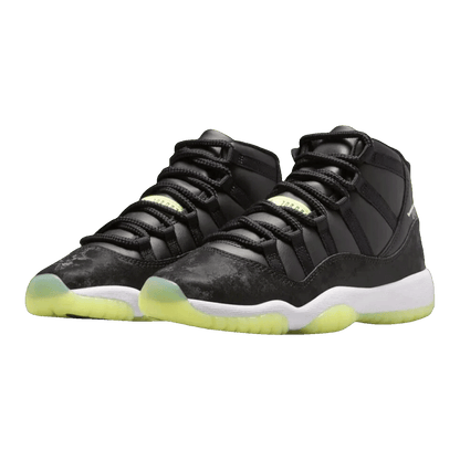Nike Air Jordan 11 Retro Black Barely Volt (GS) IB1378-001