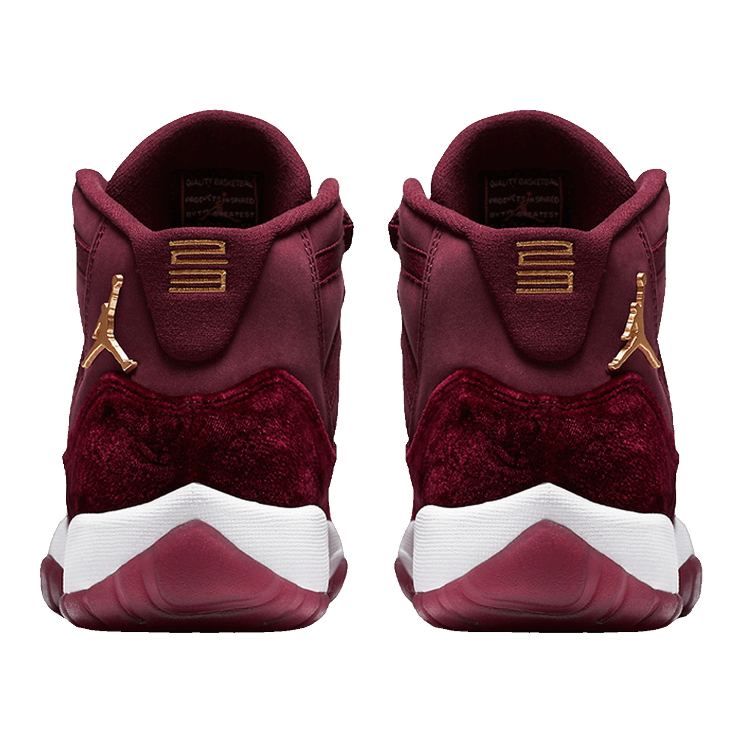 Nike Air Jordan 11 Retro Heiress Night Maroon (GS) Back 852625-650