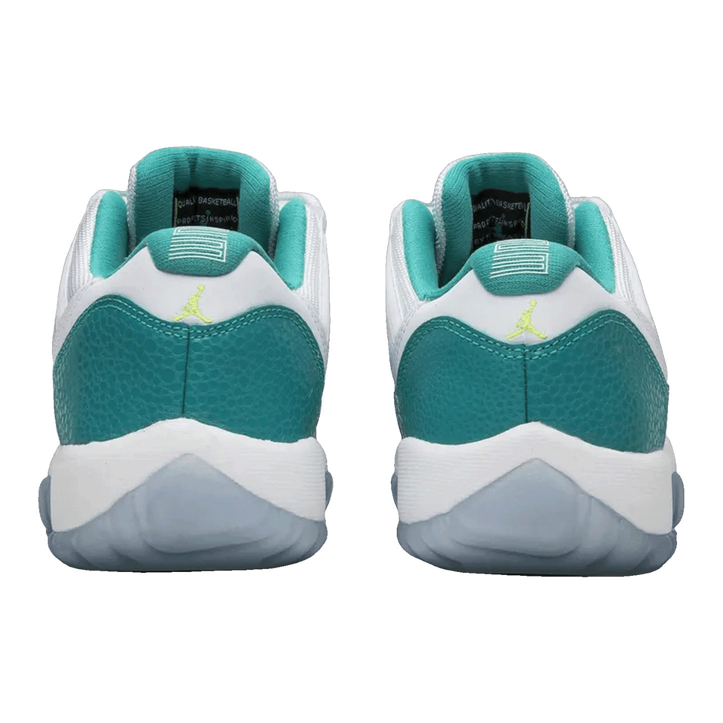 Nike Air Jordan 11 Retro Low Aqua Safari (GS) Back 580521-143