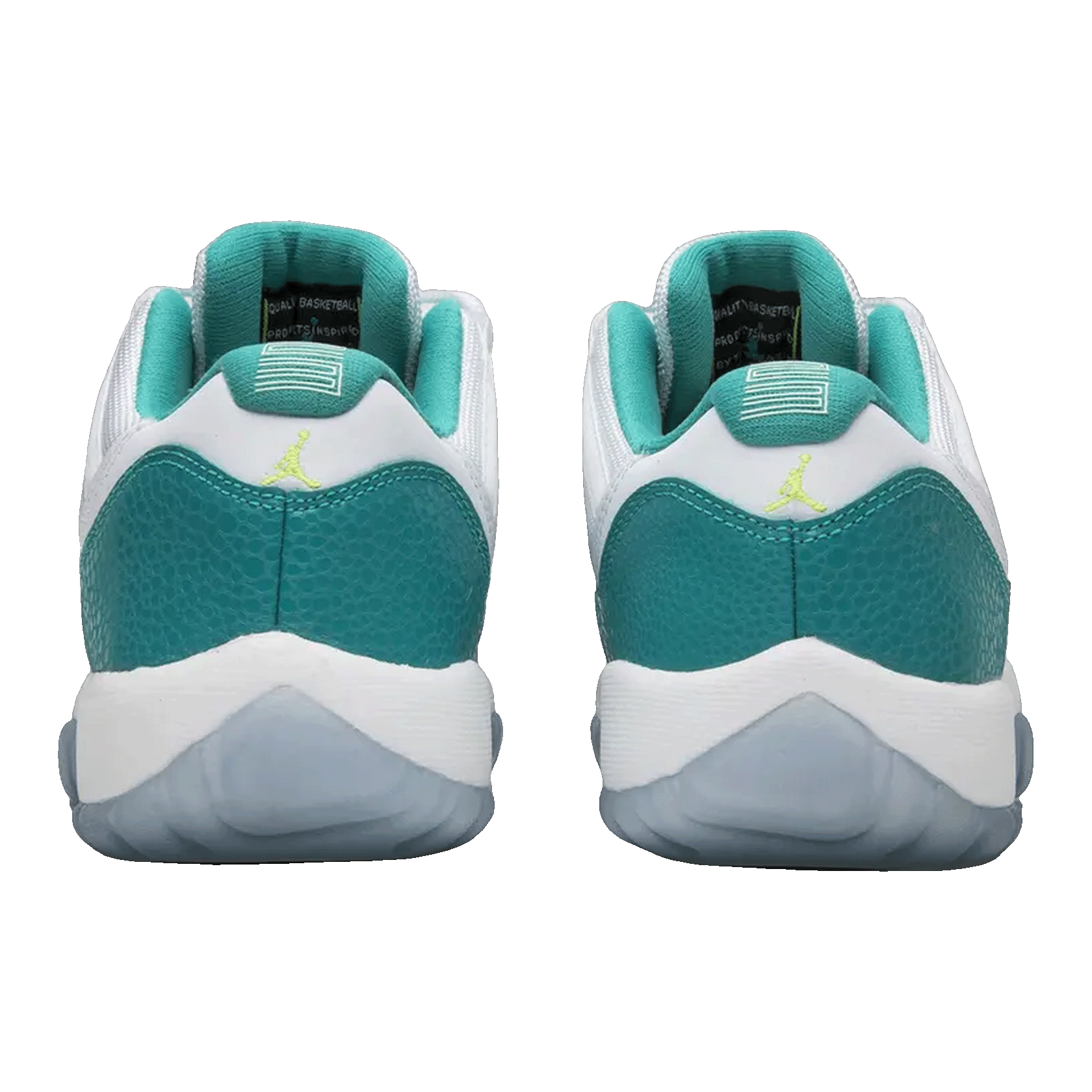 Nike Air Jordan 11 Retro Low Aqua Safari (GS) Back 580521-143