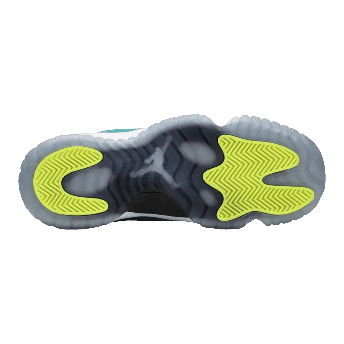 Nike Air Jordan 11 Retro Low Aqua Safari (GS) Sohle 580521-143