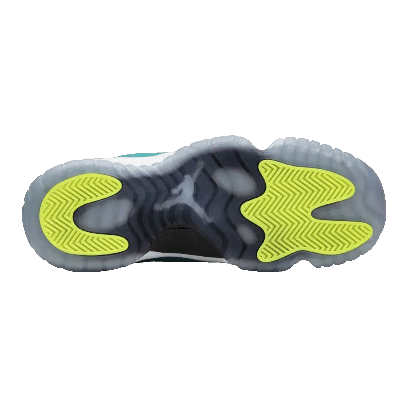 Nike Air Jordan 11 Retro Low Aqua Safari (GS) Sohle 580521-143