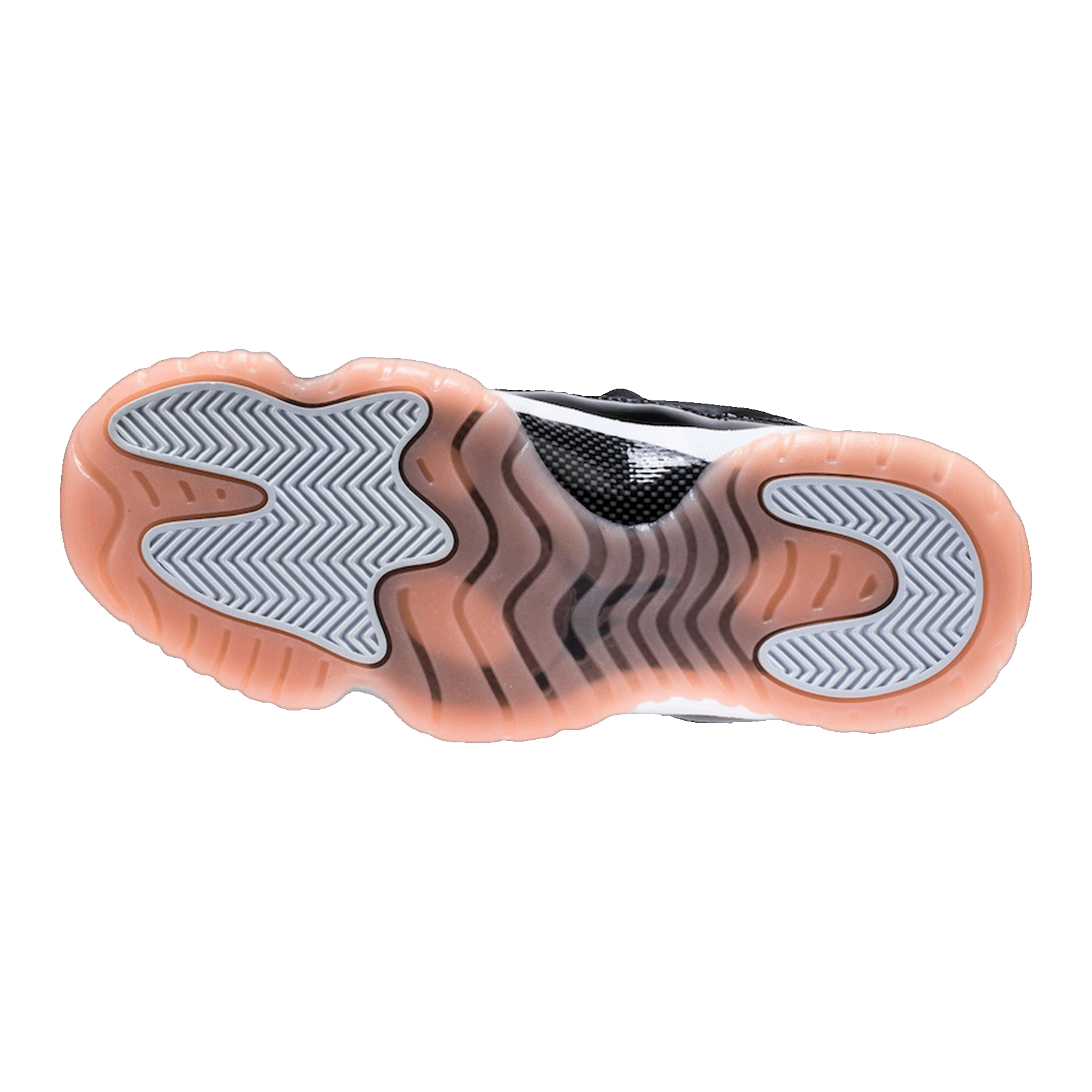 Nike Air Jordan 11 Retro Low Bleached Coral (GS) Sohle 580521-013