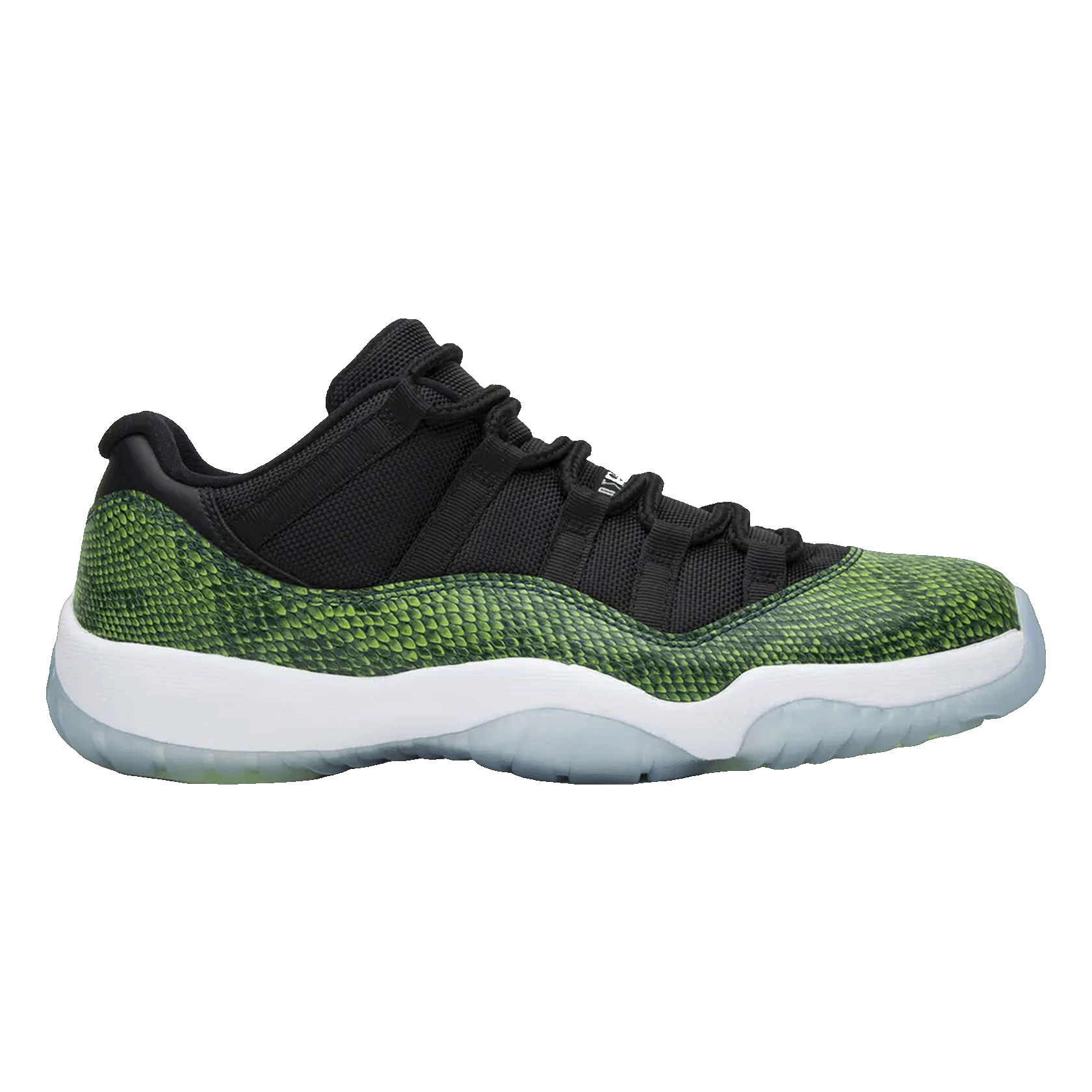 Nike Air Jordan 11 Retro Low Green Snakeskin 528895-033