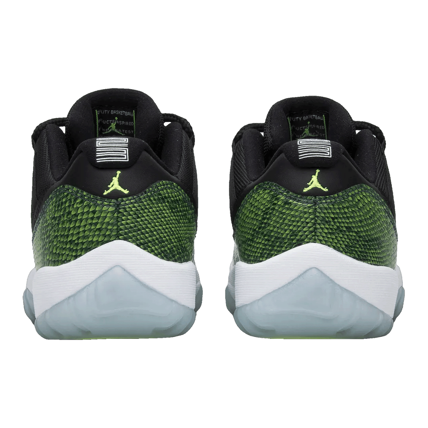 Nike Air Jordan 11 Retro Low Green Snakeskin 528895-033