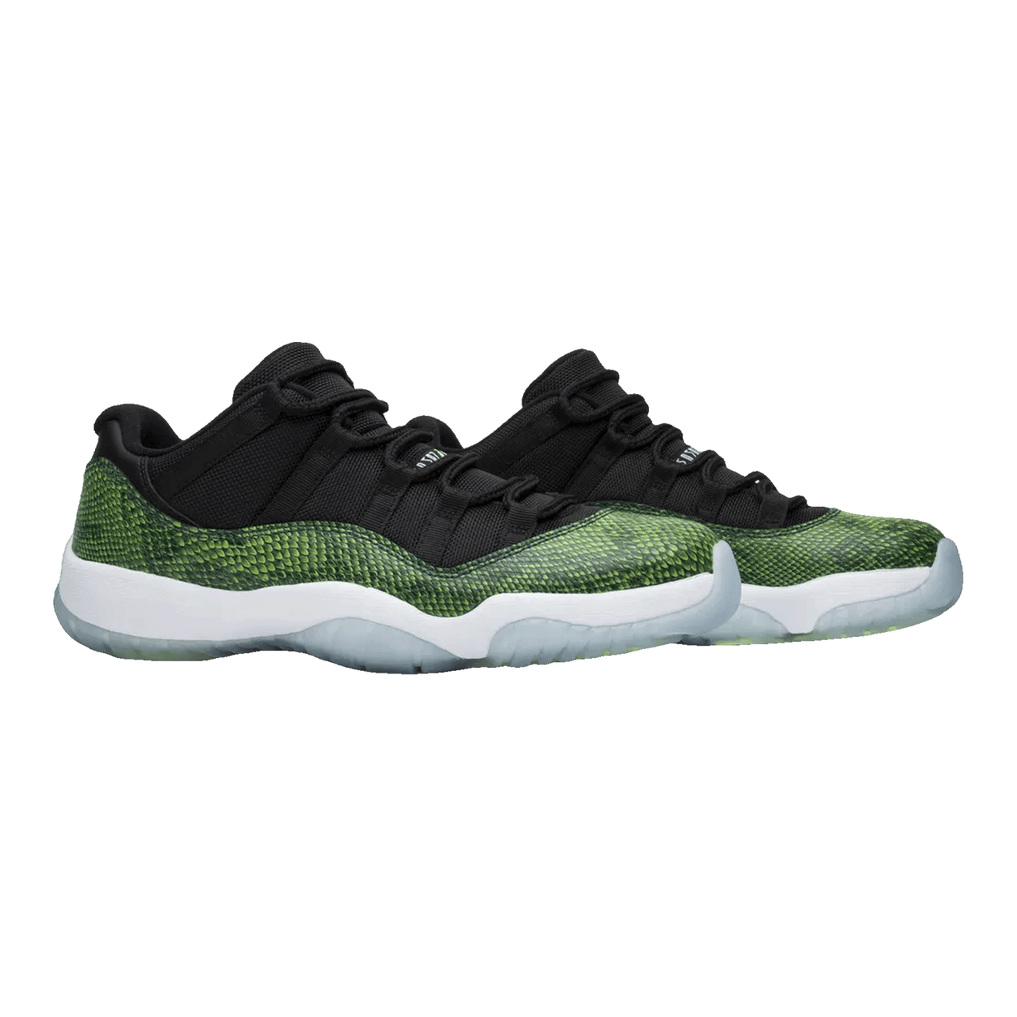 Nike Air Jordan 11 Retro Low Green Snakeskin 528895-033